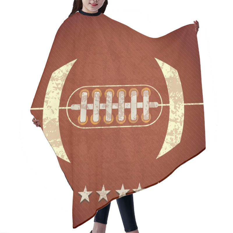 Personality  American Football Hair Cutting Cape