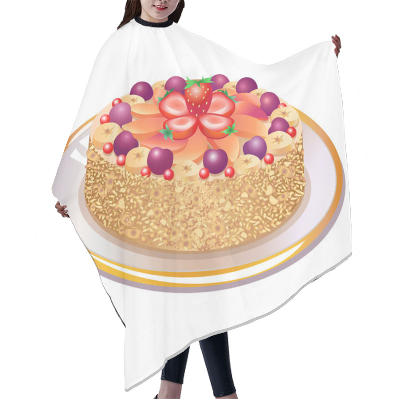 Personality  Wonderful Pie Hair Cutting Cape