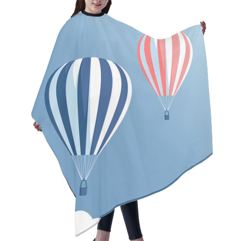 Personality  Hot Air Balloons Hair Cutting Cape