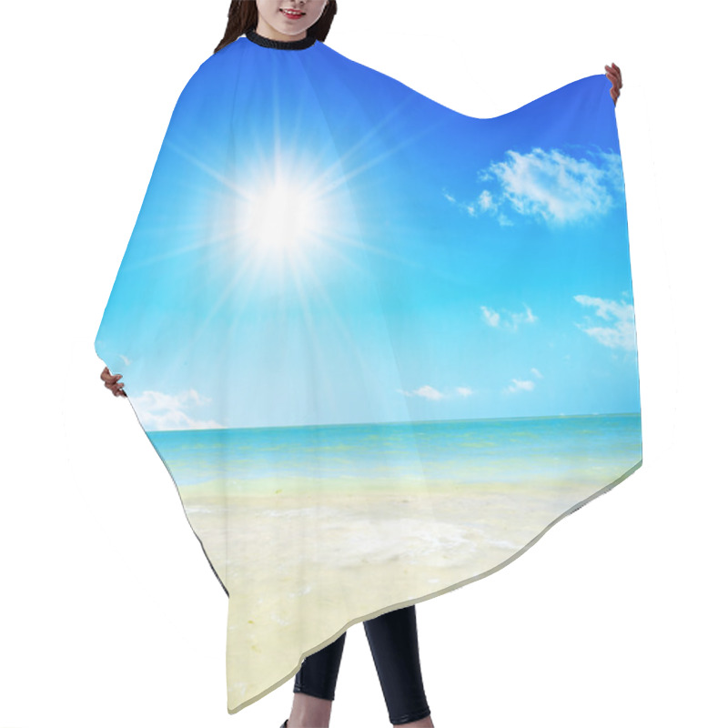 Personality  Tropical Beach Hair Cutting Cape