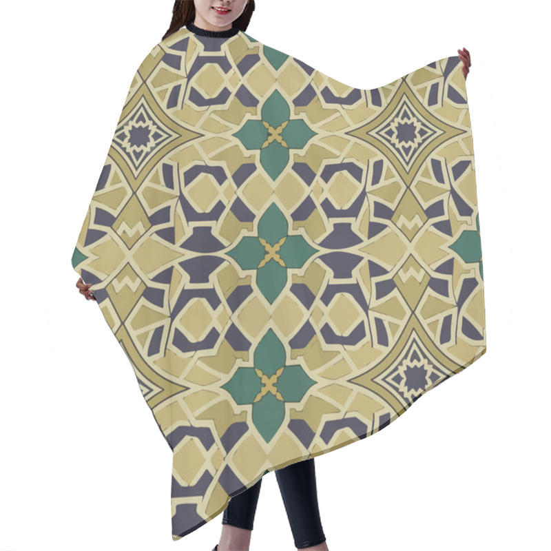 Personality  Symmetry In Islamic Geometric Designs. Hair Cutting Cape