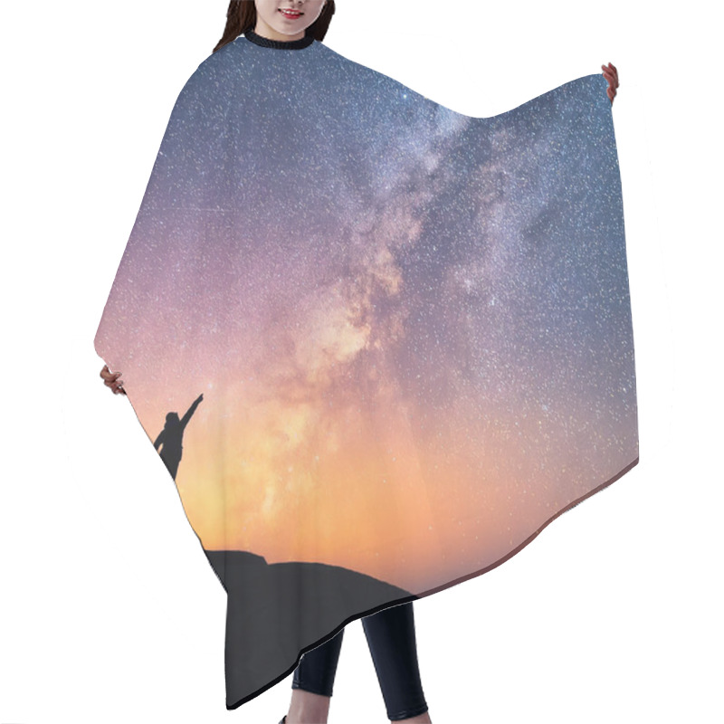 Personality  Catch The Star Hair Cutting Cape