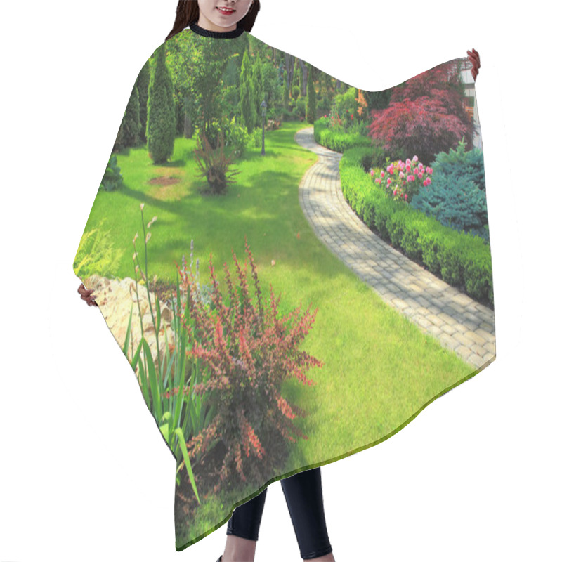 Personality  Landscape Design Hair Cutting Cape