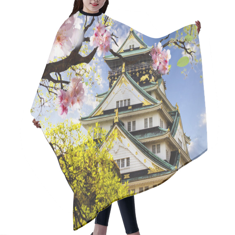 Personality  Osaka Castle In Osaka, Japan. Hair Cutting Cape