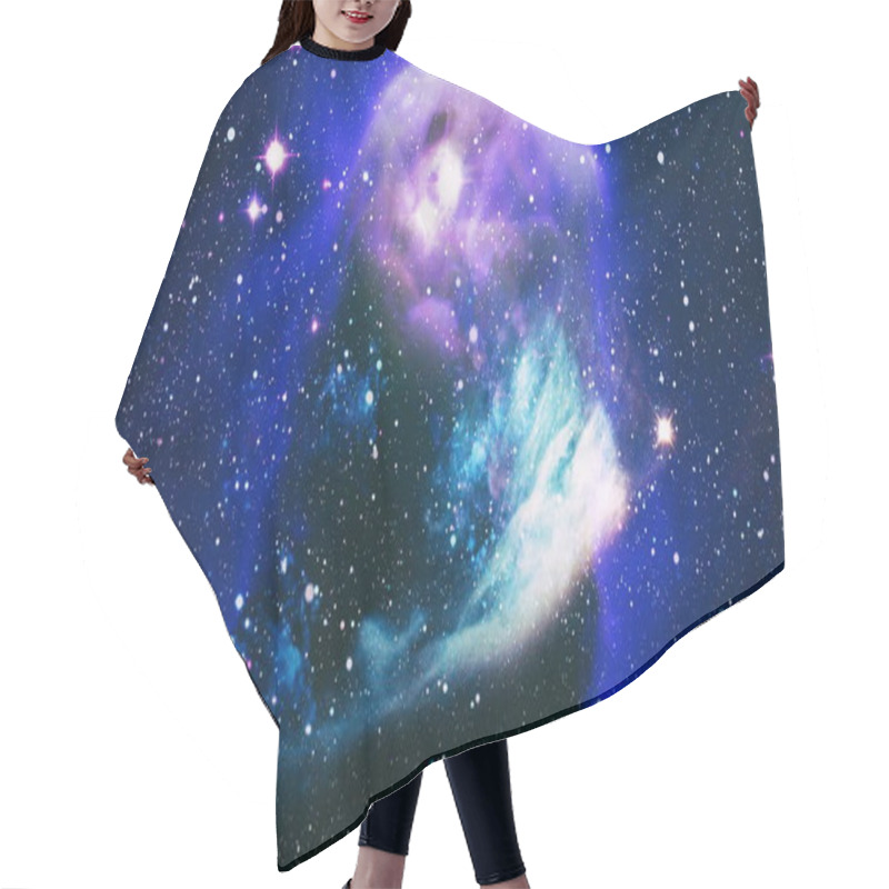 Personality  Galaxy In Space, Beauty Of Universe, Black Hole. Elements Furnished By NASA , Hair Cutting Cape