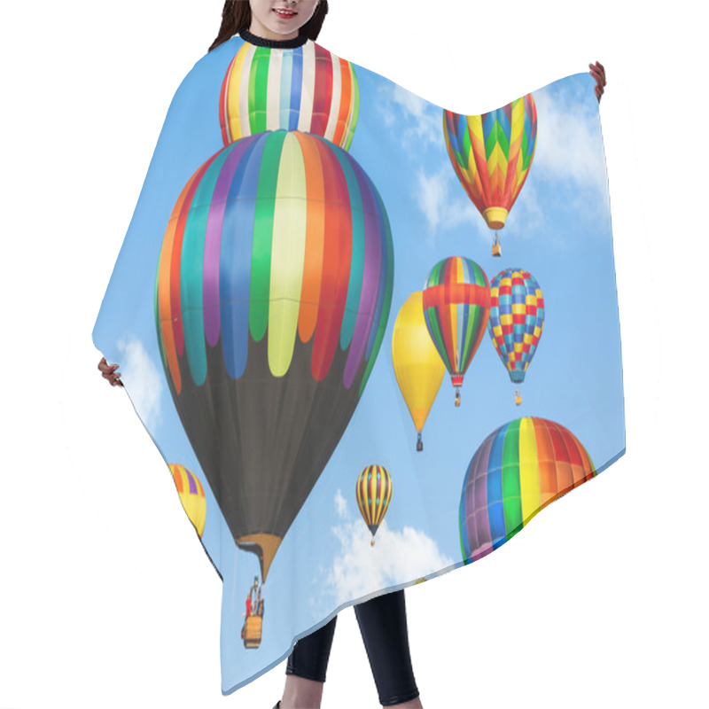 Personality  Hot Air Balloon Hair Cutting Cape