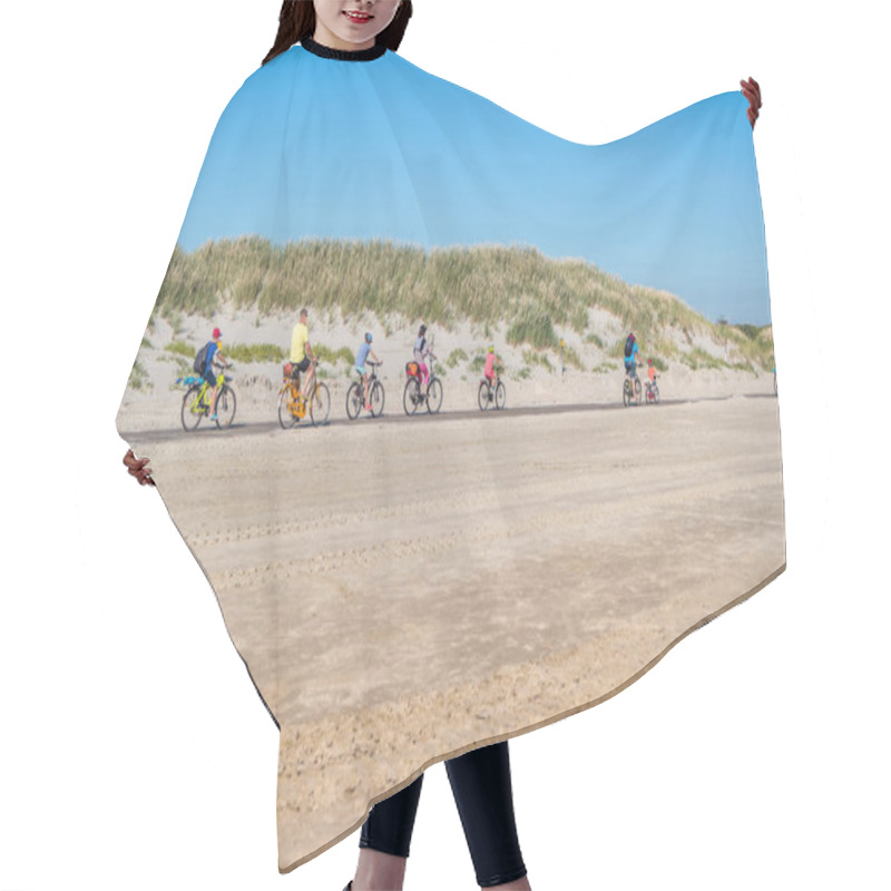 Personality  Bicycle Path To The Beach At The North Sea Hair Cutting Cape