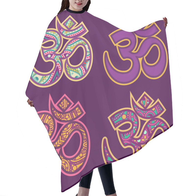 Personality  Ohm Set Hair Cutting Cape