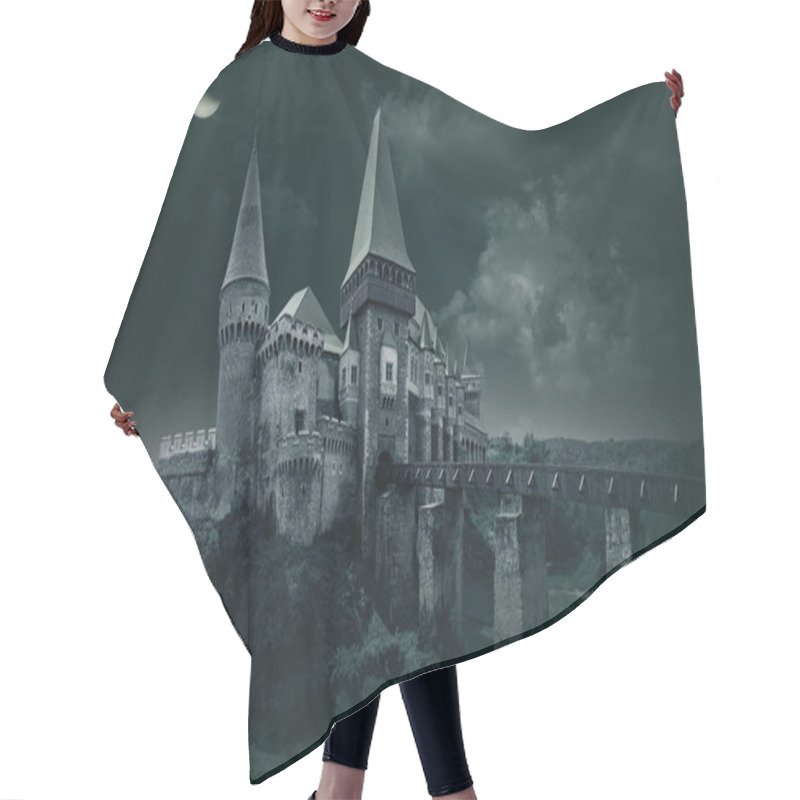 Personality  Corvin's Castle In Hunedoara Hair Cutting Cape