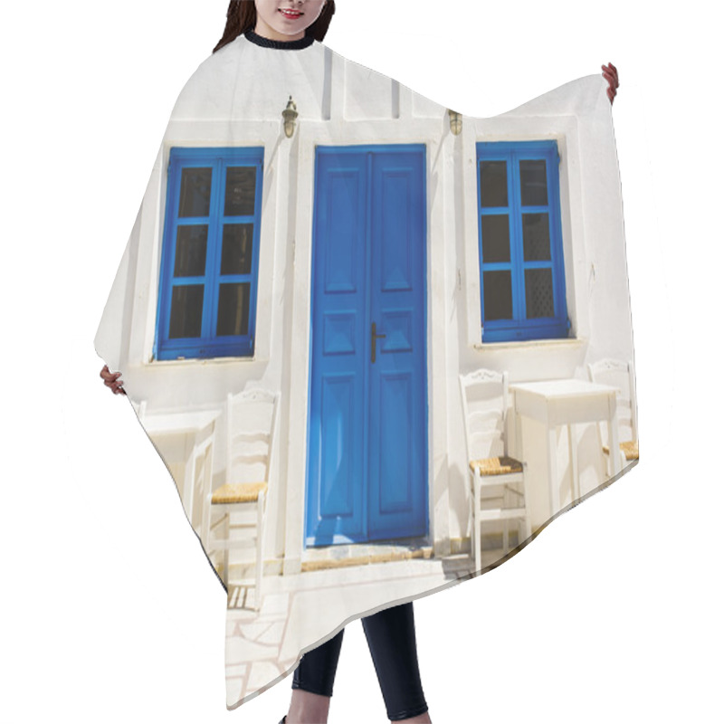 Personality  Oia Typical Architecture Hair Cutting Cape