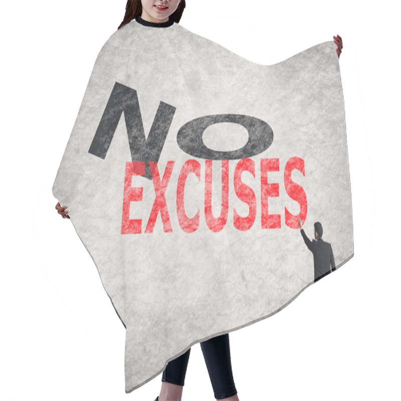 Personality  No Excuses Hair Cutting Cape