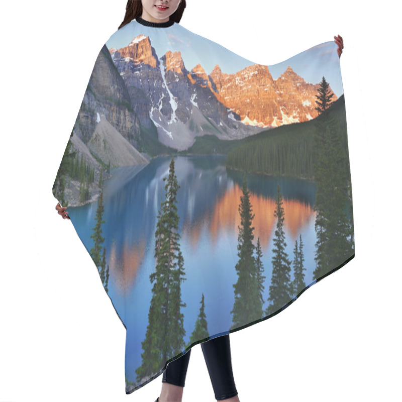 Personality  Moraine Lake Canada Hair Cutting Cape