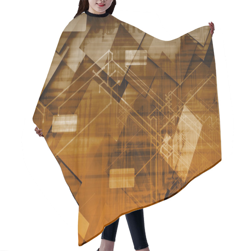 Personality  Information Technology Hair Cutting Cape