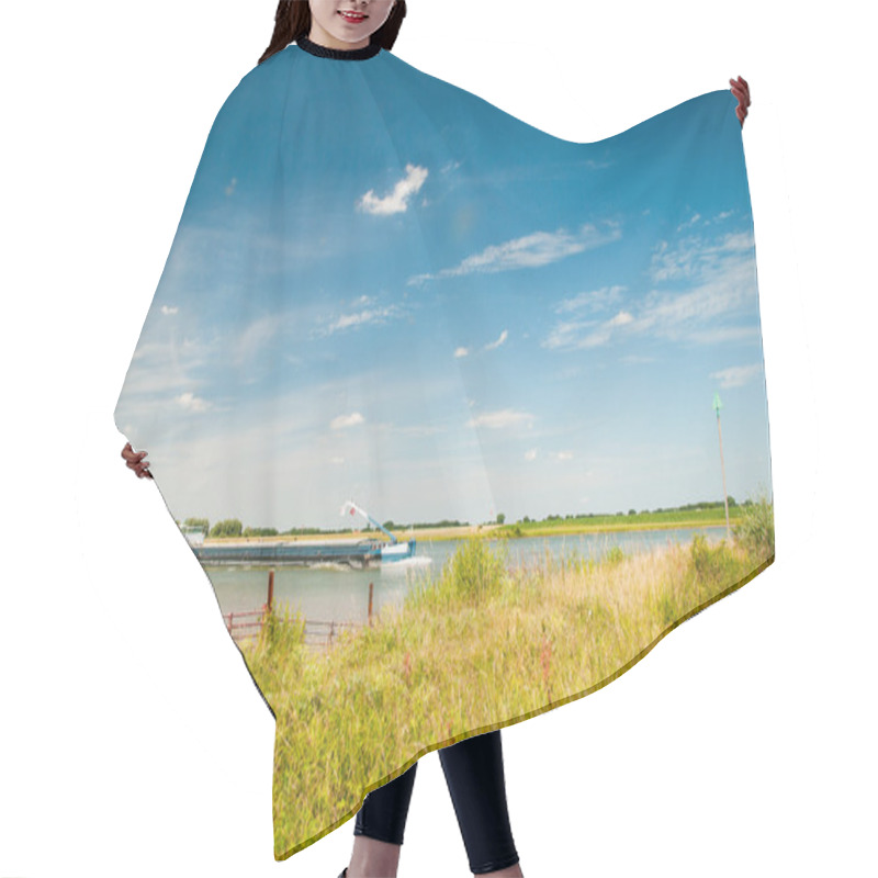 Personality  River Landscape In Holland Hair Cutting Cape