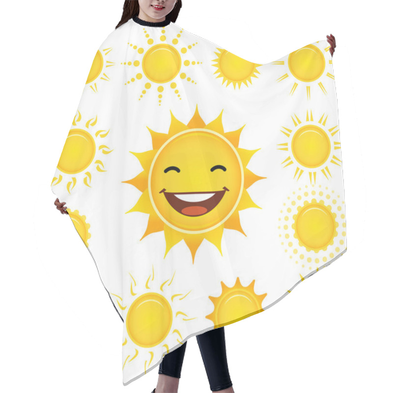 Personality  Sun Set Hair Cutting Cape