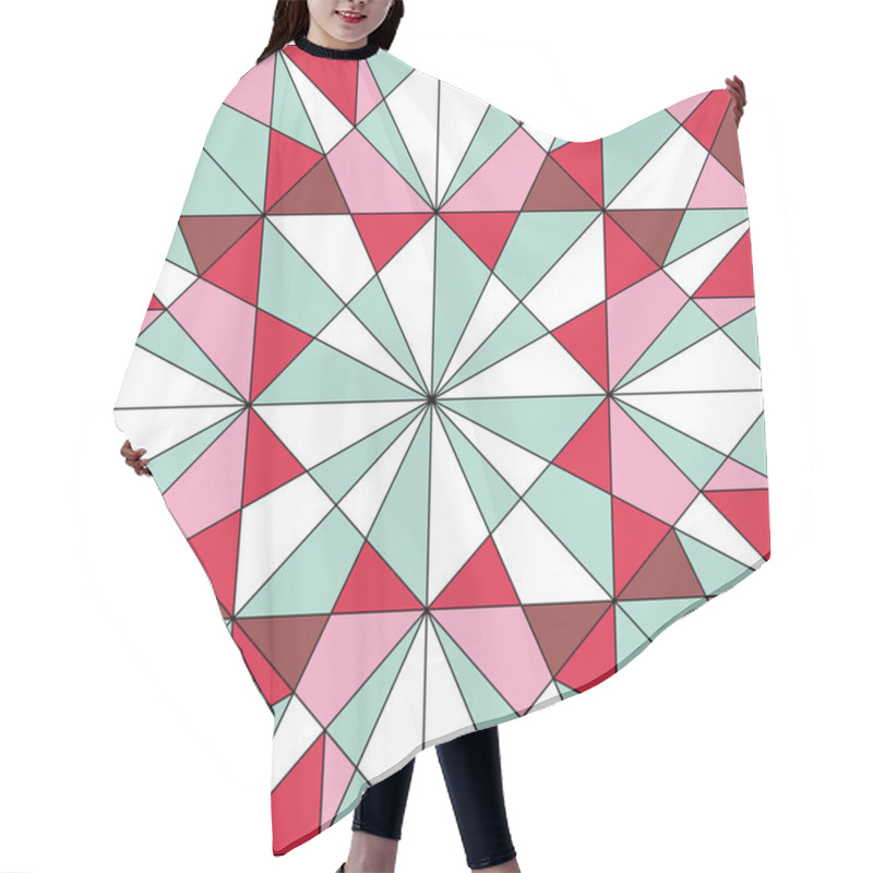 Personality  Seamless Geometric Background/pattern Hair Cutting Cape