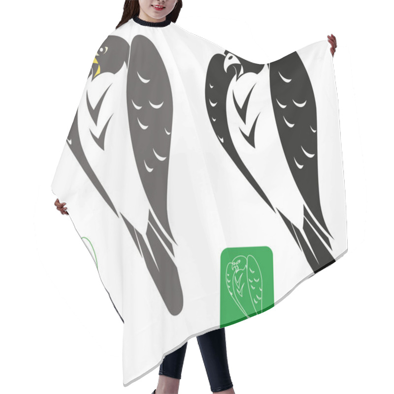 Personality  Falcon In Flight Hair Cutting Cape