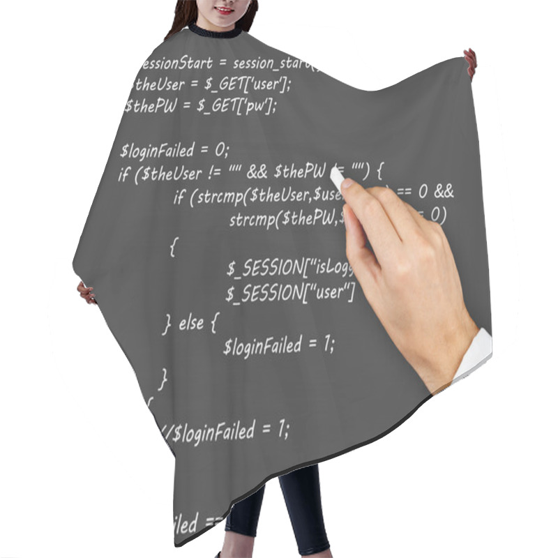 Personality  Source Code Hair Cutting Cape