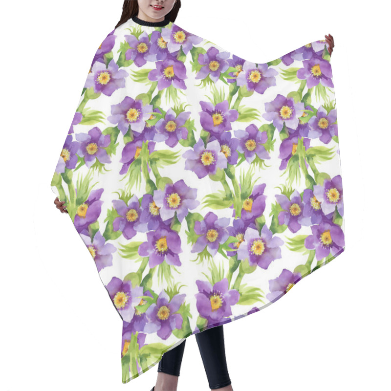 Personality  Summertime Garden Flowers Hair Cutting Cape