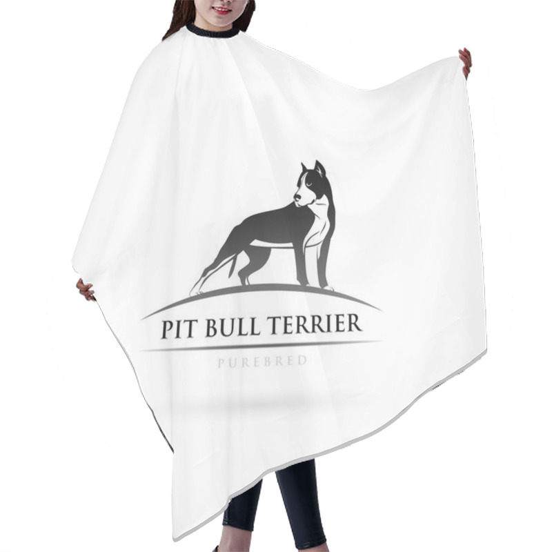 Personality  Pit Bull Terrier Hair Cutting Cape