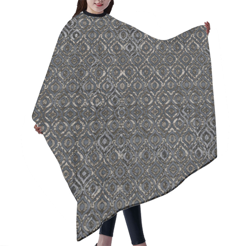 Personality  Geometry Modern Repeat Pattern With Textures Hair Cutting Cape