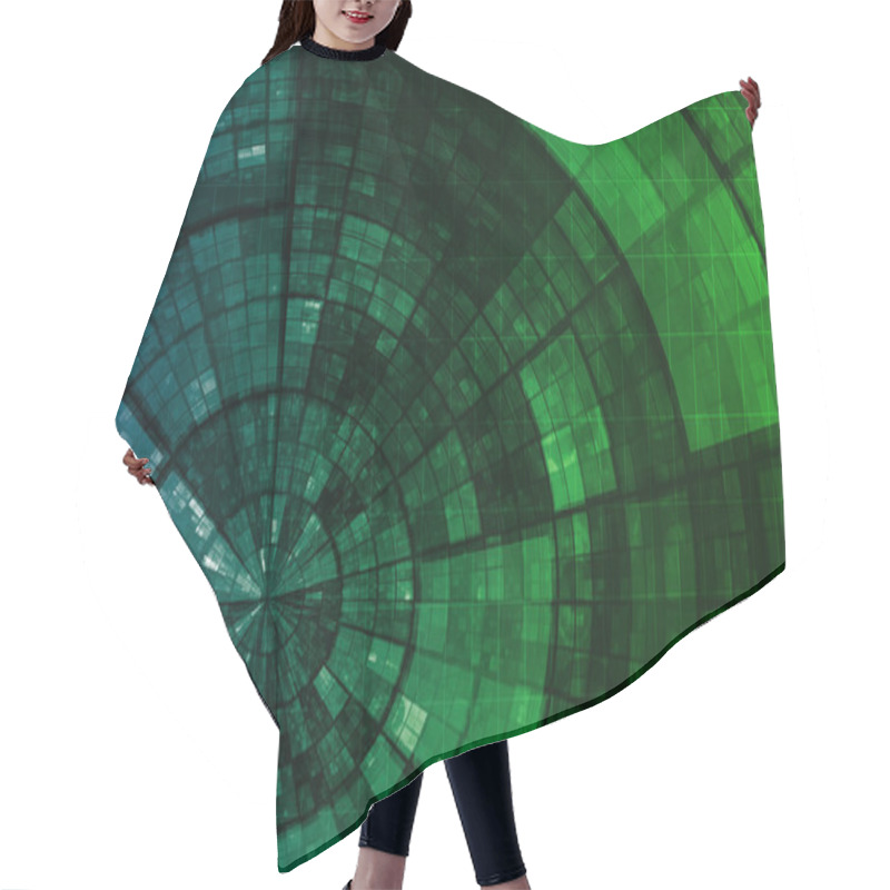 Personality  Information Technology Hair Cutting Cape