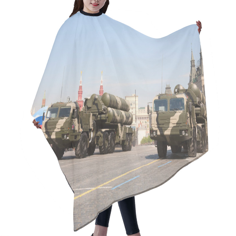 Personality  Anti-aircraft Missile System S-400 Hair Cutting Cape