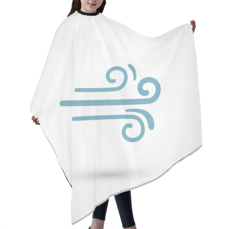 Personality  Wind icon hair cutting cape