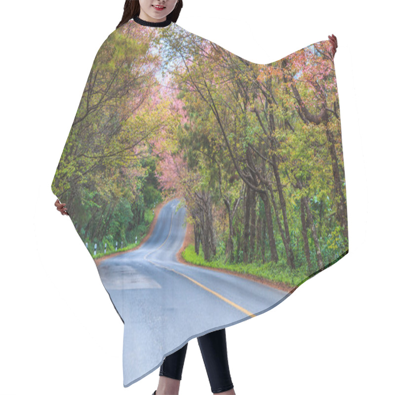 Personality  Blossom Sakura Trees Hair Cutting Cape