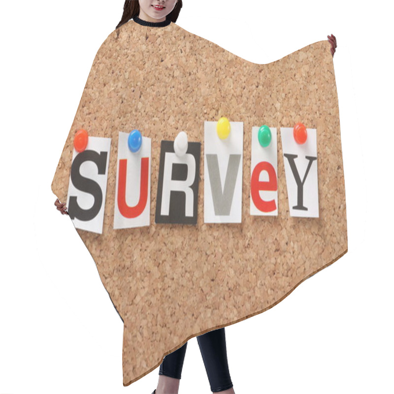 Personality  The Word Survey Hair Cutting Cape