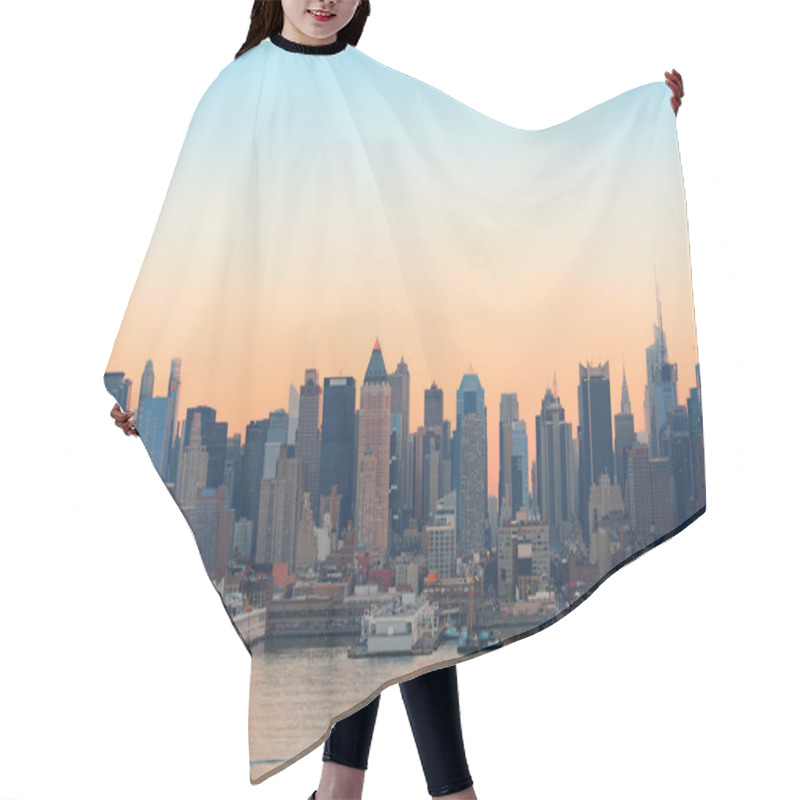 Personality  New York City Sunset Hair Cutting Cape