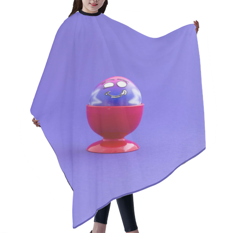 Personality  Easter Party With Crazy Egg Hair Cutting Cape