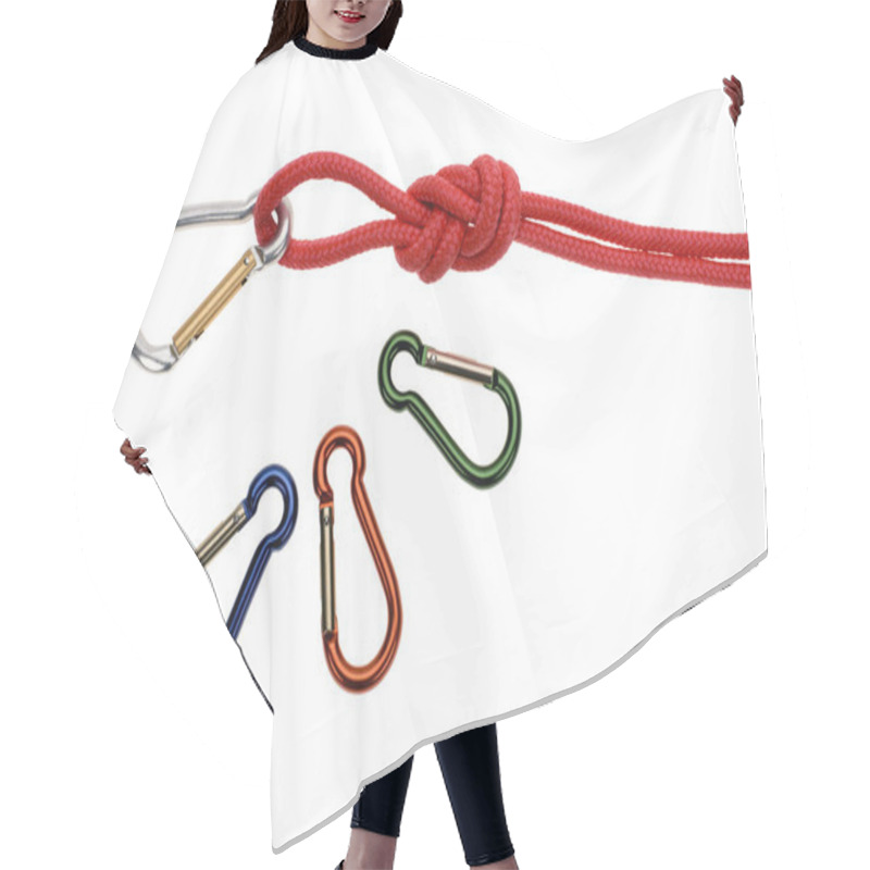 Personality  Rope With Carabiners Hair Cutting Cape