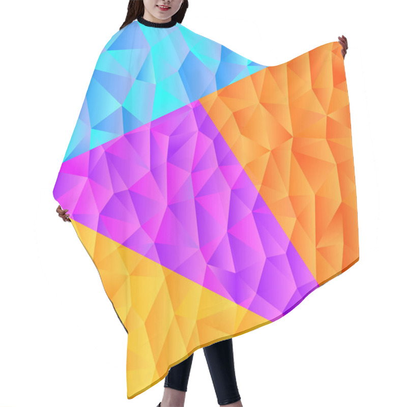 Personality  Background From Triangles Hair Cutting Cape