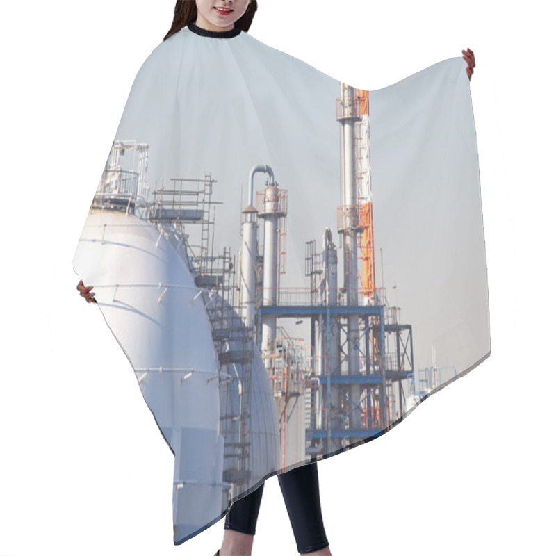 Personality  Petrochemical Plant Hair Cutting Cape