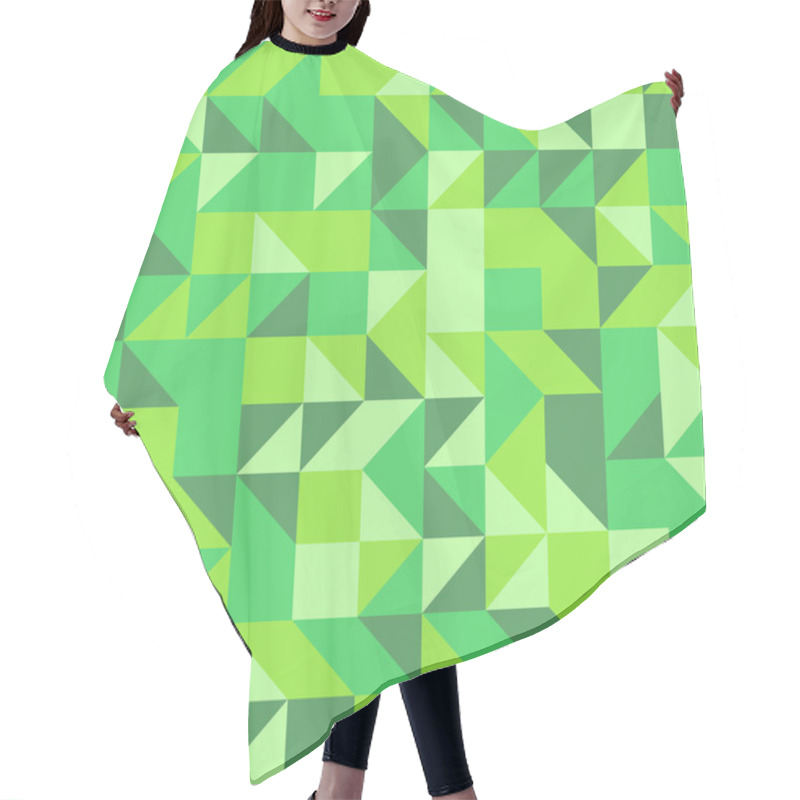 Personality  Abstract Geometric Pattern Hair Cutting Cape