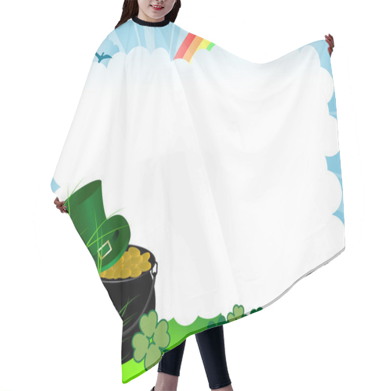 Personality  St.Patrick Hair Cutting Cape