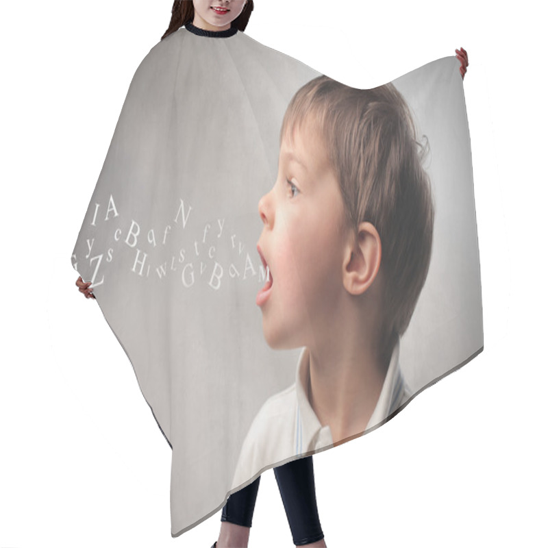 Personality  Communicate Hair Cutting Cape