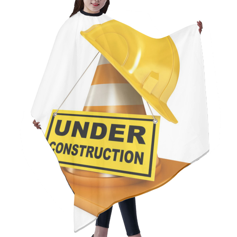 Personality  Under Construction Hair Cutting Cape