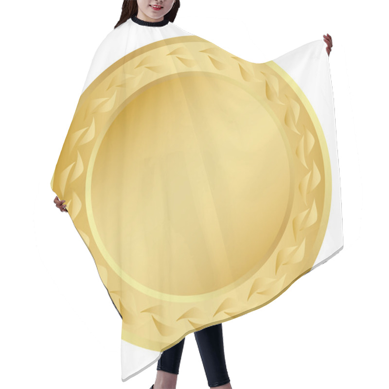 Personality  Gold Medal Hair Cutting Cape