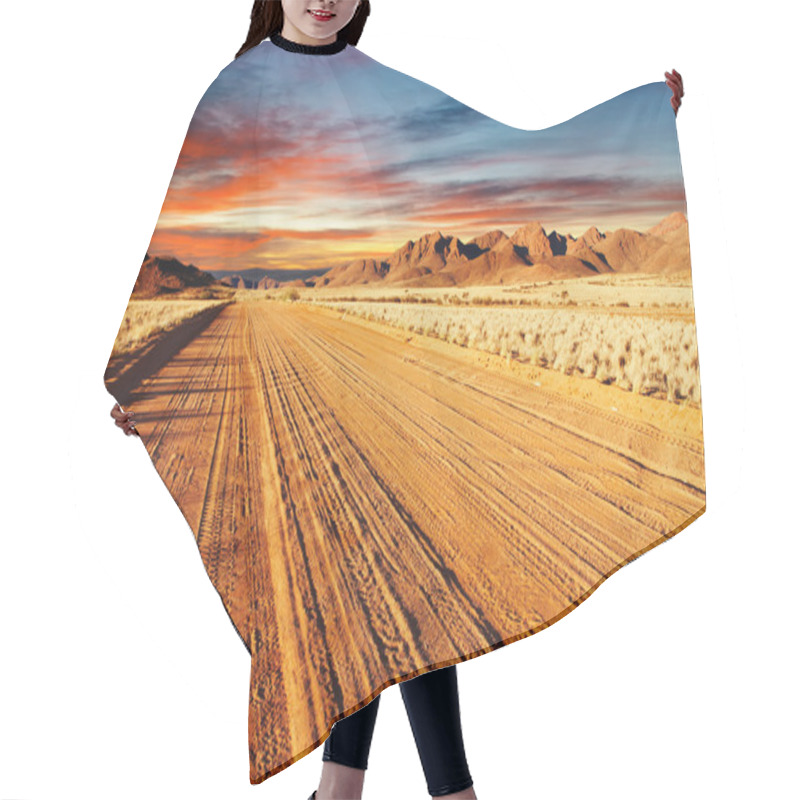 Personality  Kalahari Desert, Namibia Hair Cutting Cape