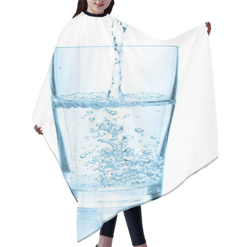 Personality  Water Pouring Into Glass Hair Cutting Cape