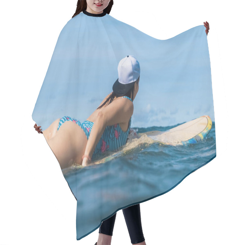 Personality  Swimming Hair Cutting Cape