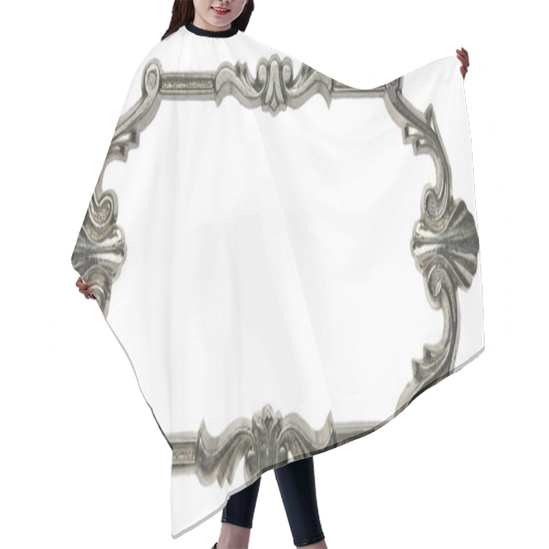 Personality  Metal Frame Hair Cutting Cape