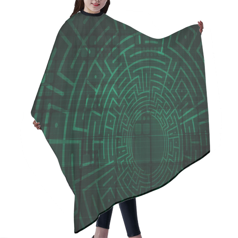 Personality  Information Security Hair Cutting Cape