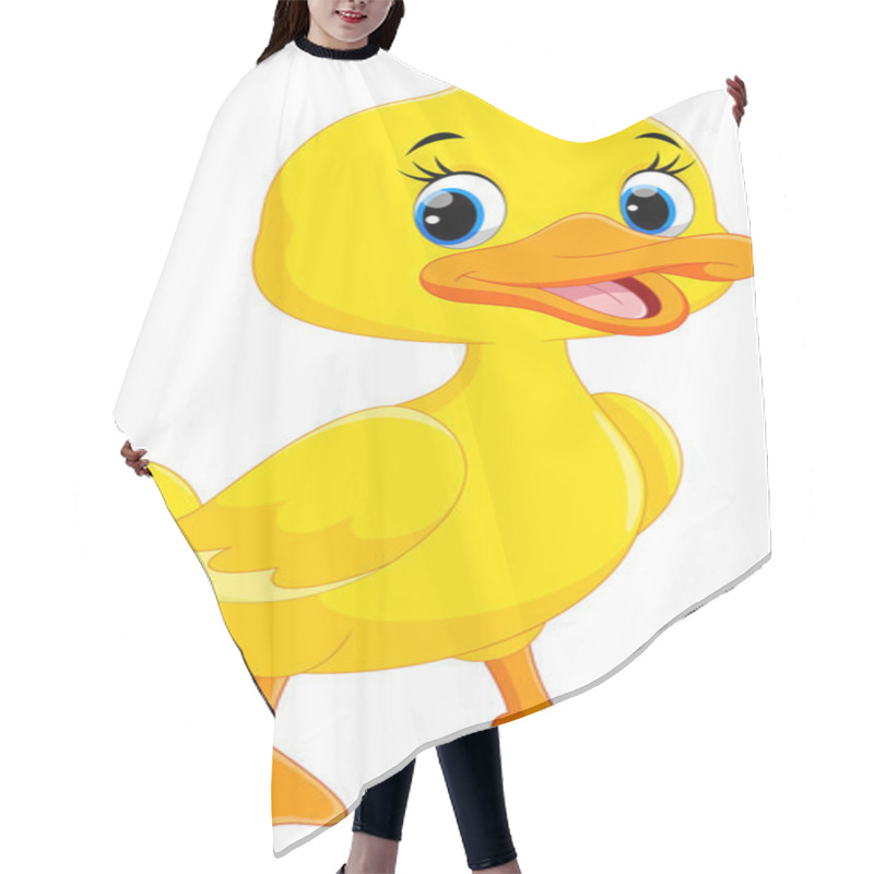 Personality  Cute Duck Cartoon Hair Cutting Cape