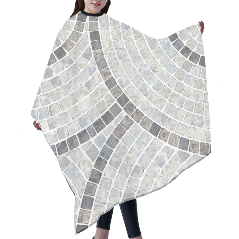 Personality  Marble-stone Mosaic Texture. (High.res.) Hair Cutting Cape