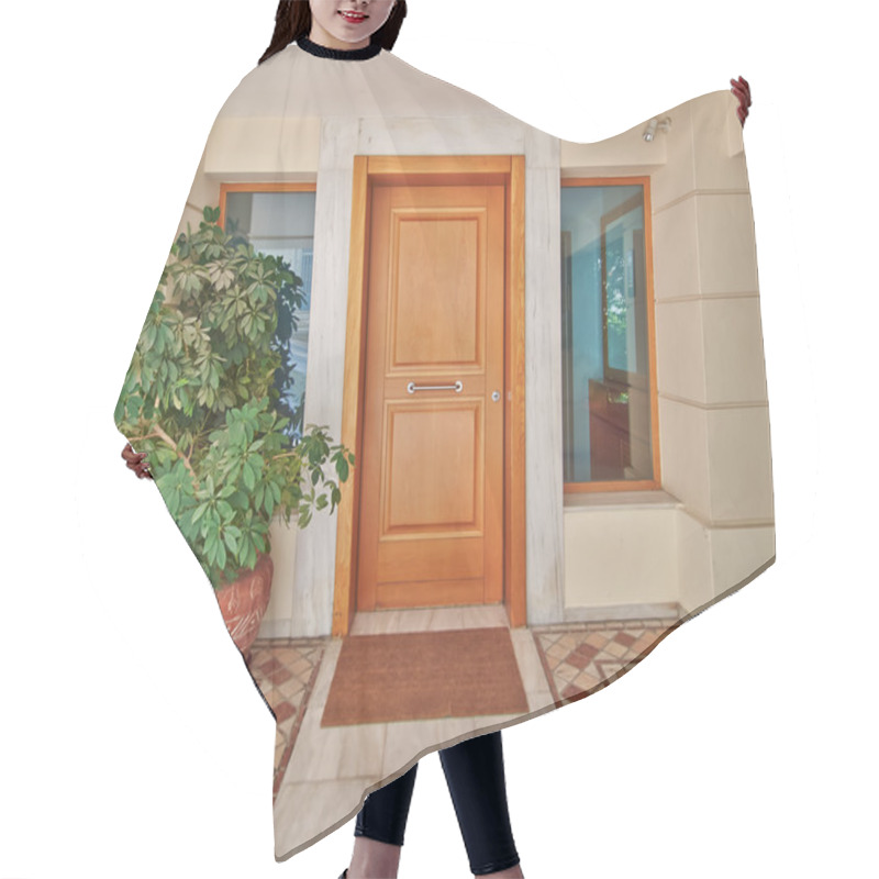 Personality  Contemporary House Door, Athens Hair Cutting Cape