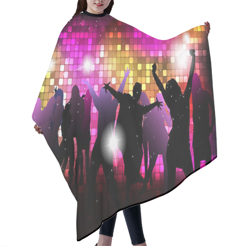 Personality  Dancing Young People Hair Cutting Cape