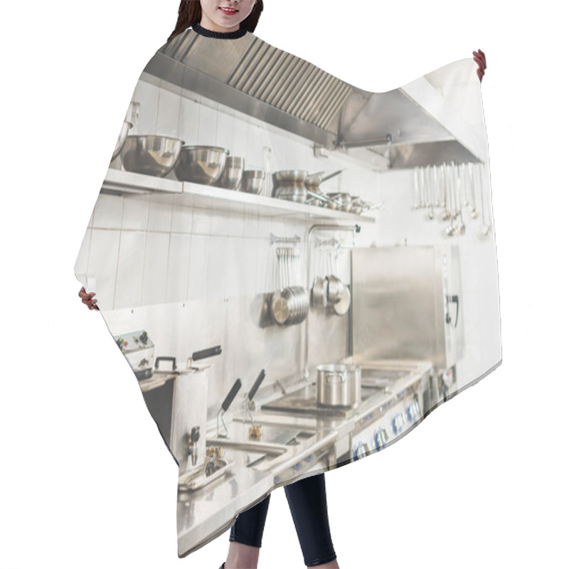 Personality  Modern Clean Restaurant Kitchen Interior Hair Cutting Cape